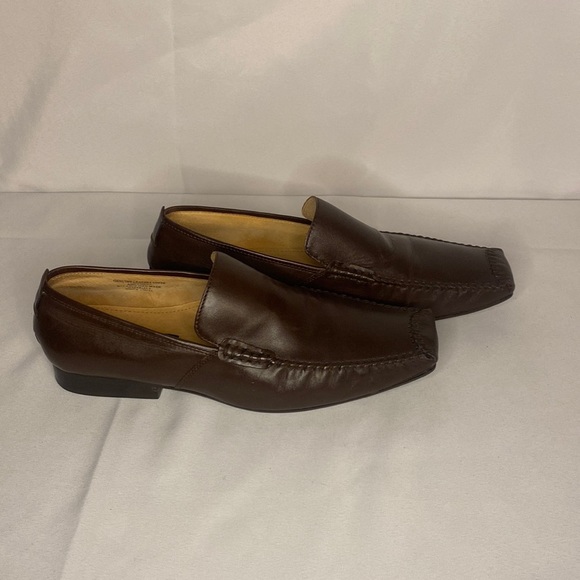 Giorgio Brutini genuine leather mens dress shoes slip on loafers - Picture 4 of 13